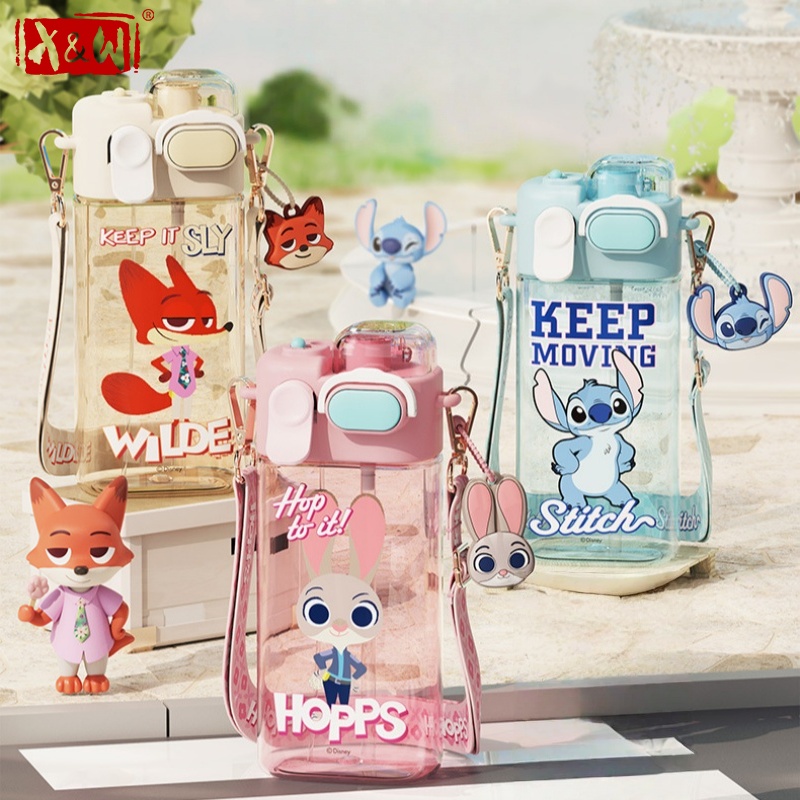 Xin Sports Equipment - X&W for Disney 570ML Tritan Double-drinking