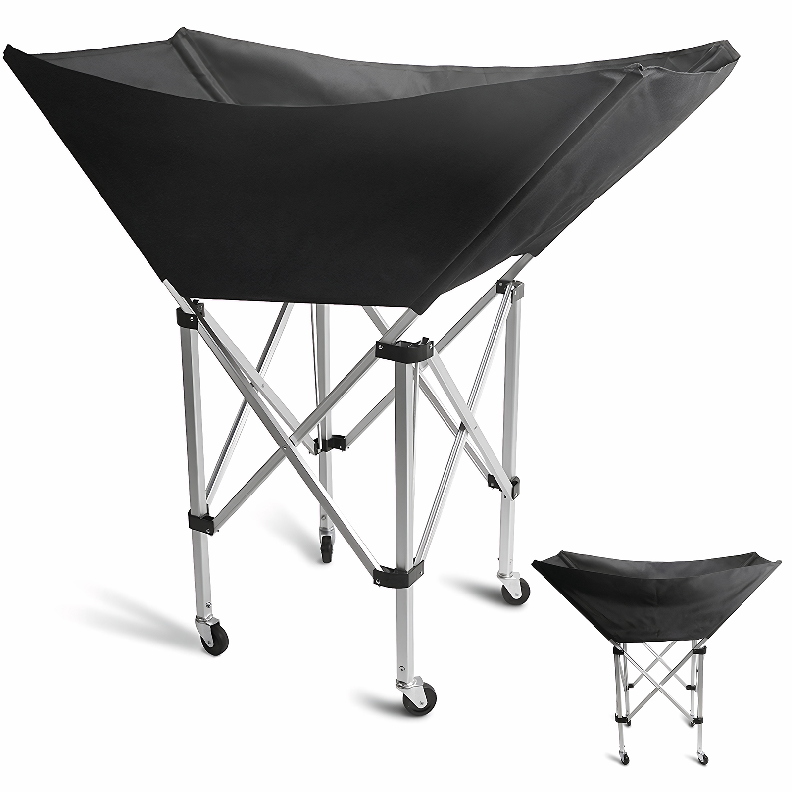 Xin Sports Equipment - Hammock Football Cart Collapsible Volleyball Wheeled