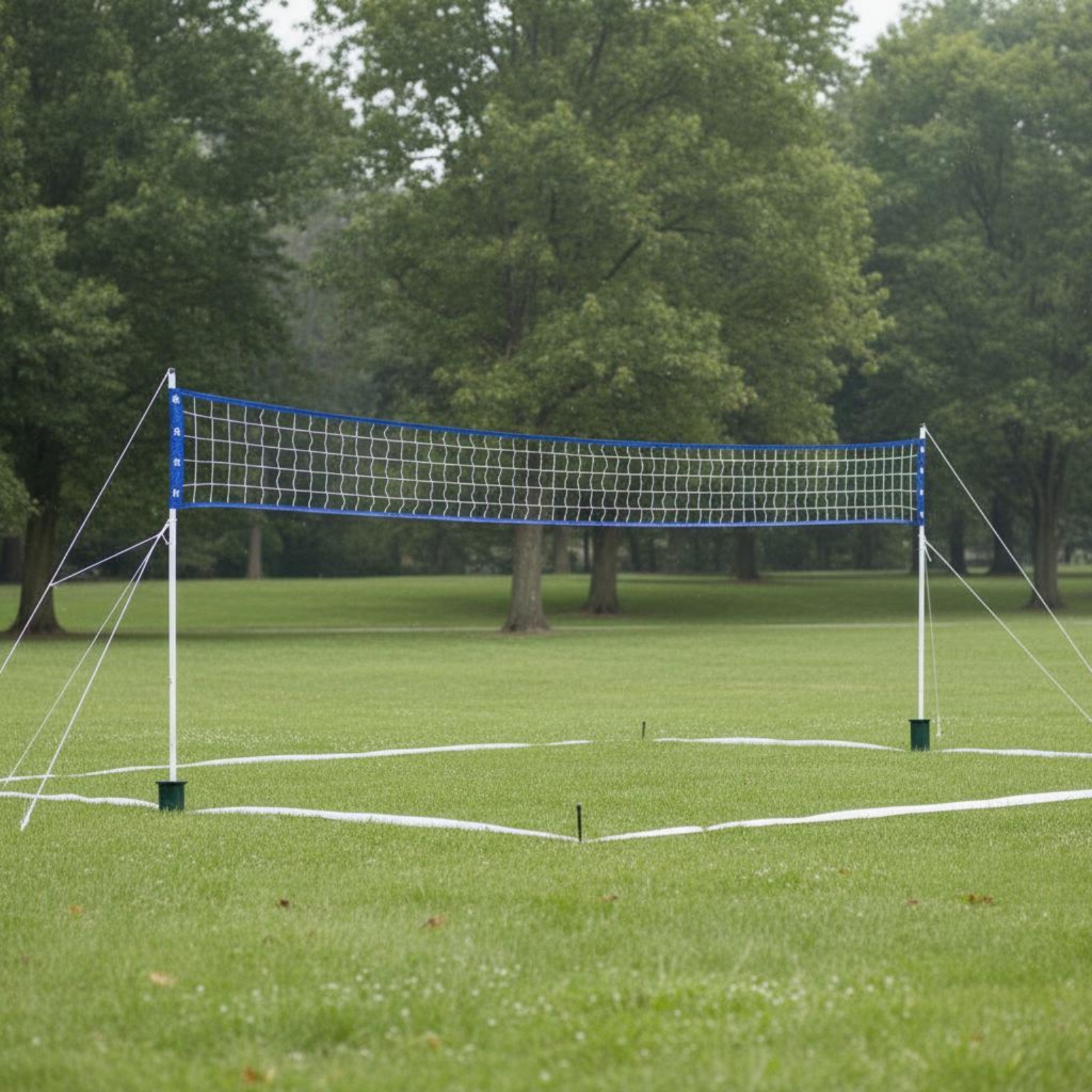Sports Equipment For Volleyball - Beach Volleyball Net Set Quick Fold