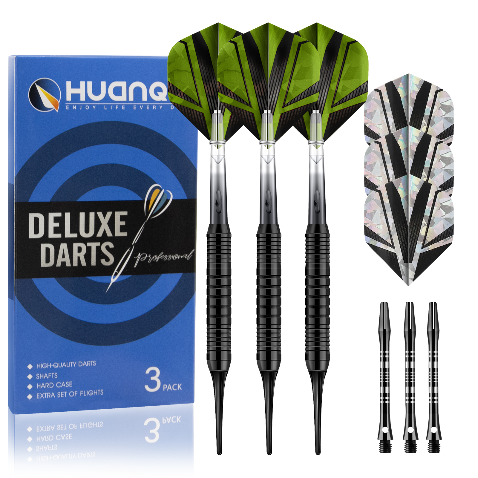 Sports Equipment In Flight - Huanqu Universal Iron Dart Set Professional