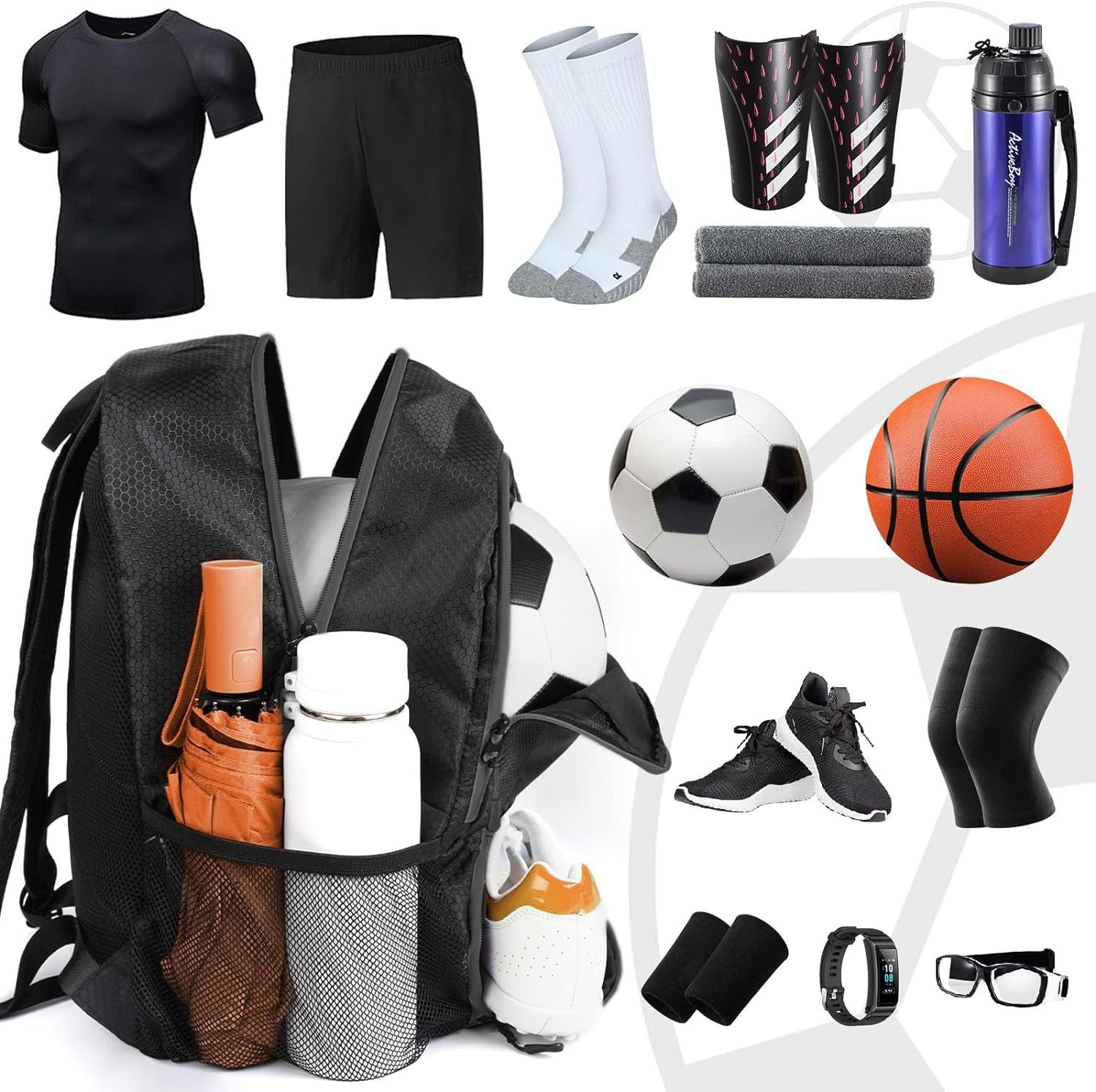 Oxford Backpack Football Bag W - Sports Equipment For Volleyball 评论和价格
