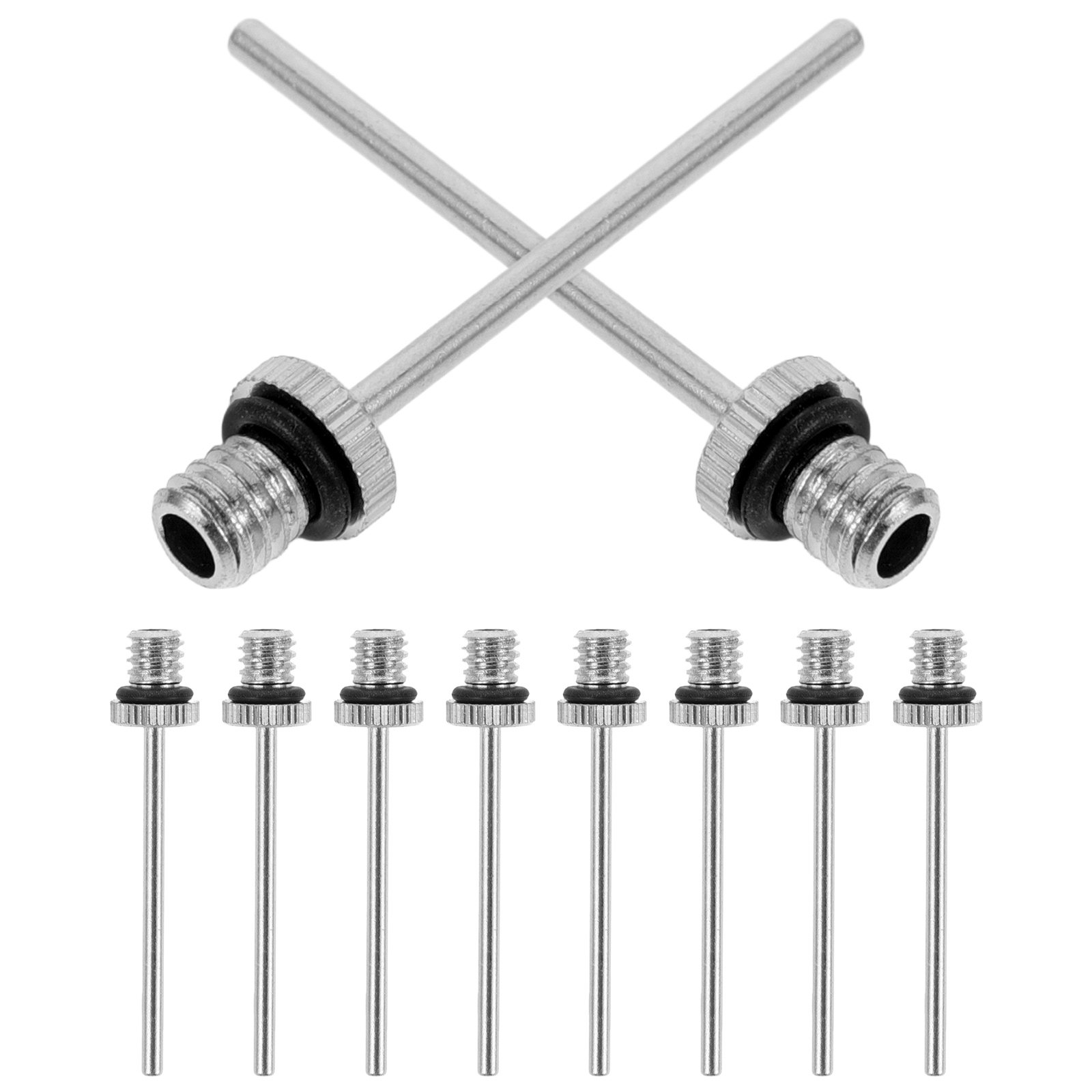 10Pcs Ball Pump Needles Metal  - Basketball Pump Needle 评论和价格