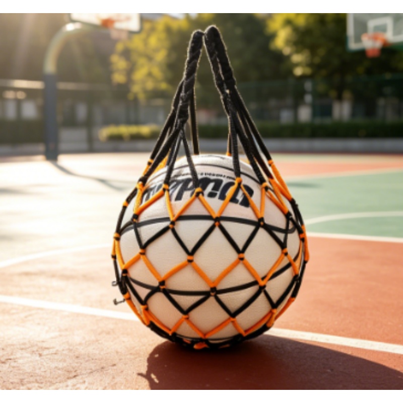 1PC Football Net Bag Nylon Bol - Sports Equipment For Volleyball 评论和价格