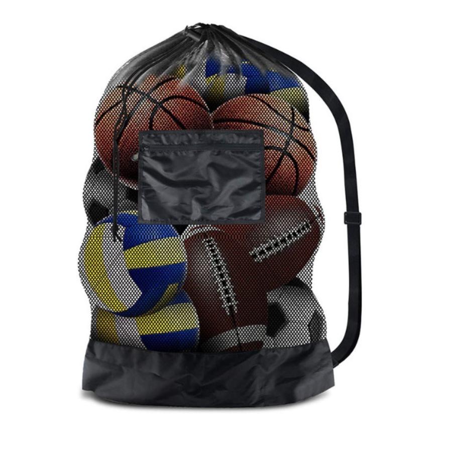 Large mesh sports bag with sho - Sports Equipment For Volleyball 评论和价格