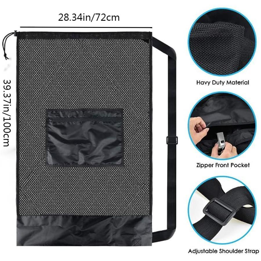 Large mesh sports bag with sho - Sports Equipment For Volleyball 评论和价格