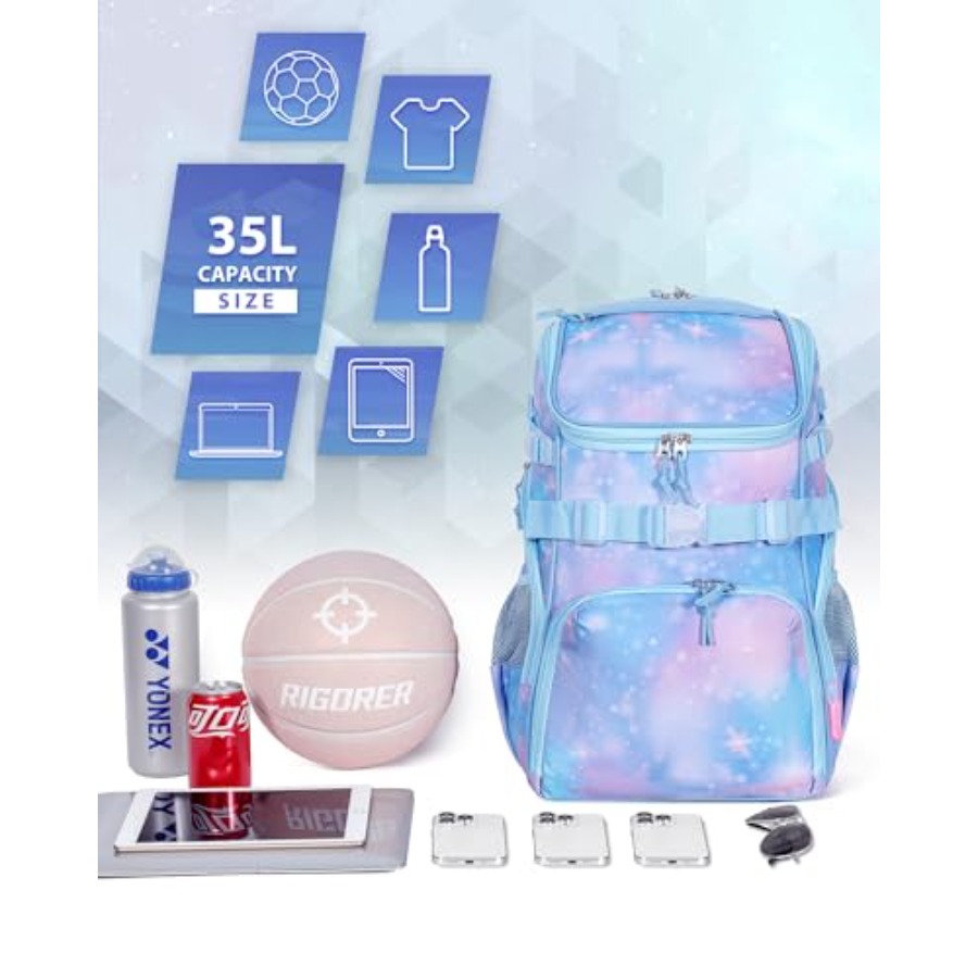 Basketba Backpack Woen Fit Soc - Sports Equipment With A 评论和价格