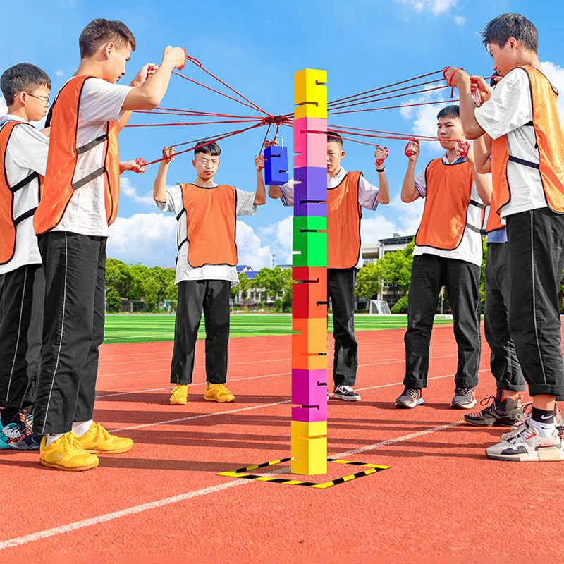 Teamwork Games Tower Building  - Sports Equipment Companies 评论和价格