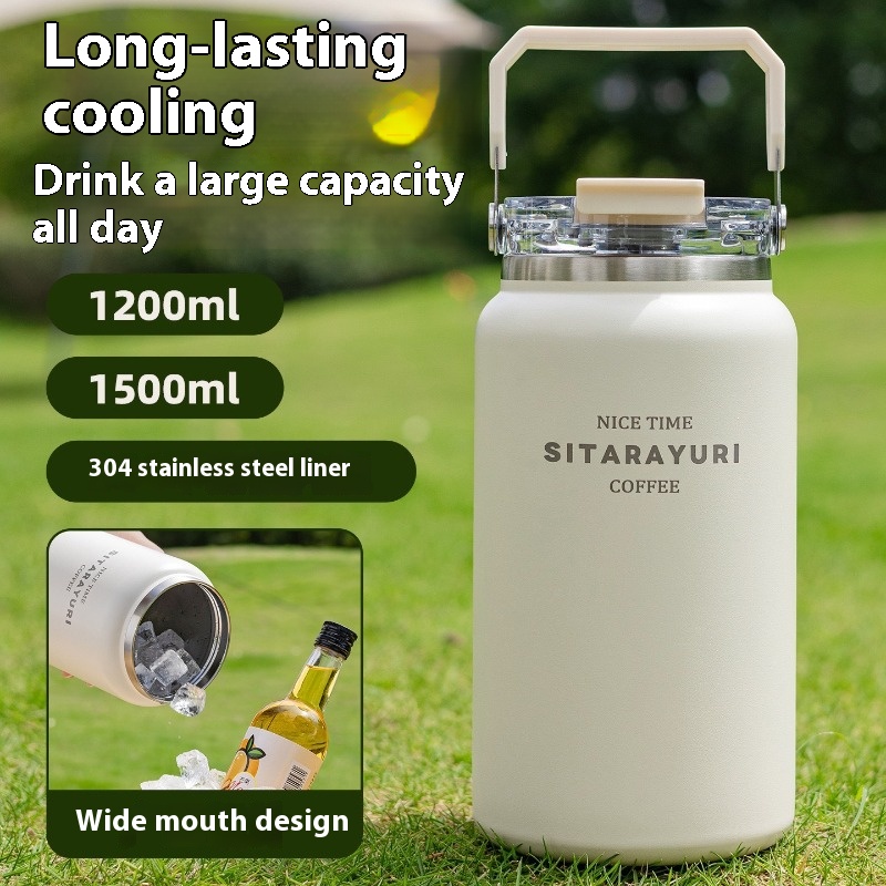 JUSTINLAU 1PC 1200/1500ML Larg - Sports Equipment Types 评论和价格