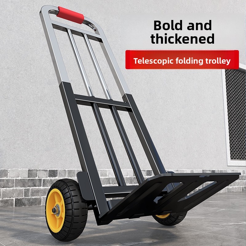 Portable Foldable Hand Trolley - Sports Equipment Cart 评论和价格