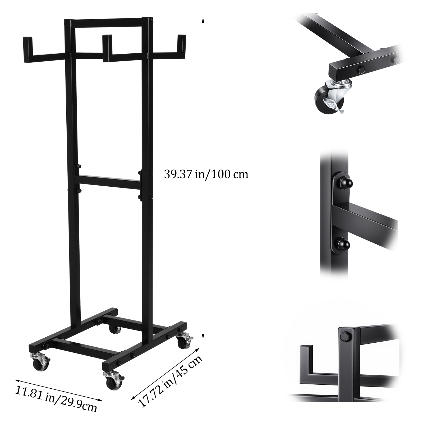 39.37In Jump Rope Push Storage - Sports Equipment Cart 评论和价格