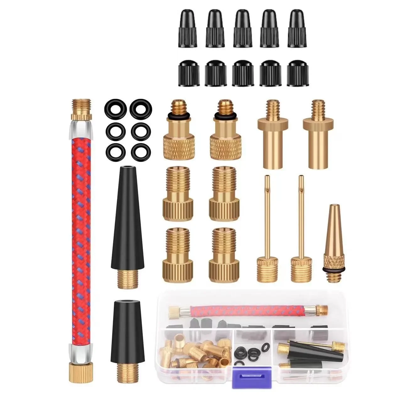 21/30Pcs Bicycle Tire Inflator - Basketball Pump Needle 评论和价格