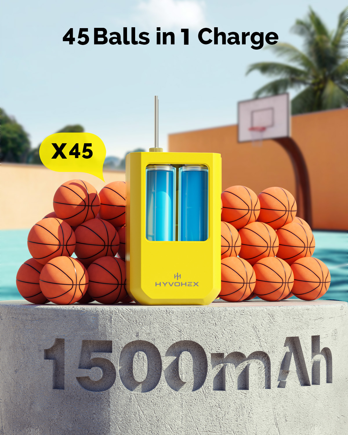 New HYVOHEX P100 Electric Ball - Basketball Pump Needle 评论和价格