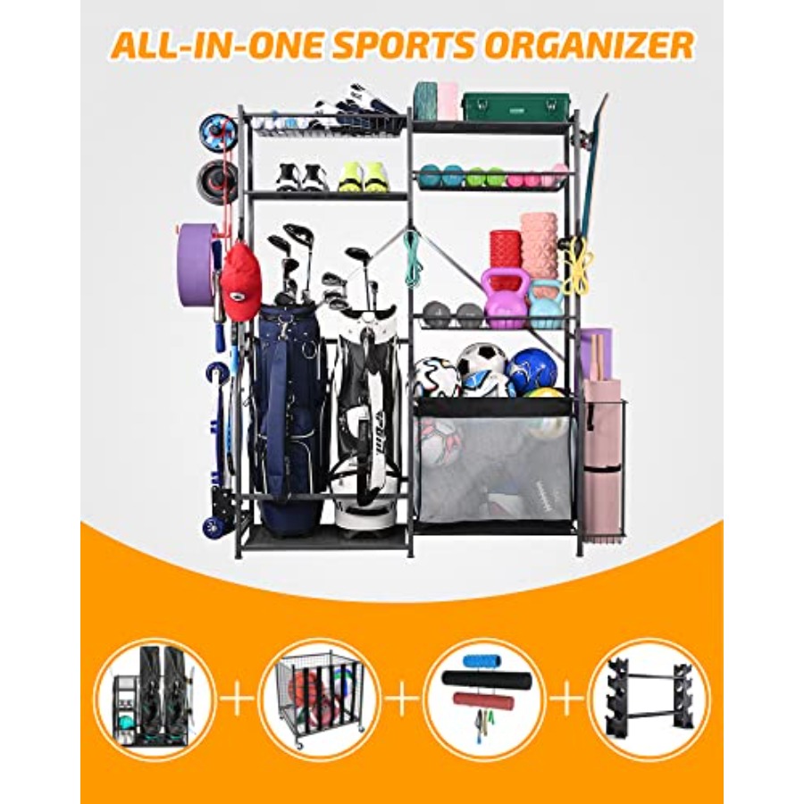 Extra Large Golf Storage Ball  - Sports Equipment Storage Rack 评论和价格