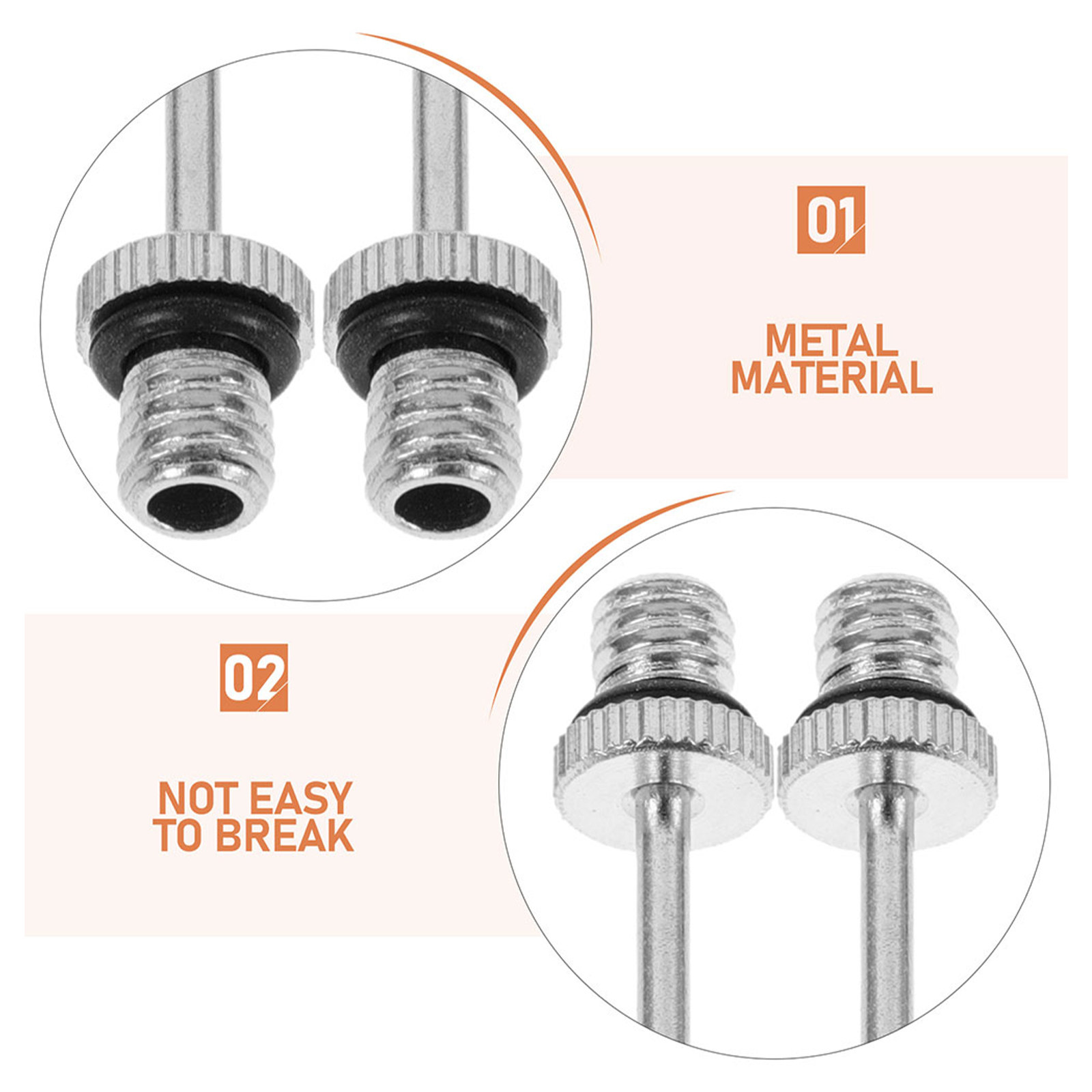 20Pcs Metal Pump Needles Preci - Basketball Pump Needle 评论和价格