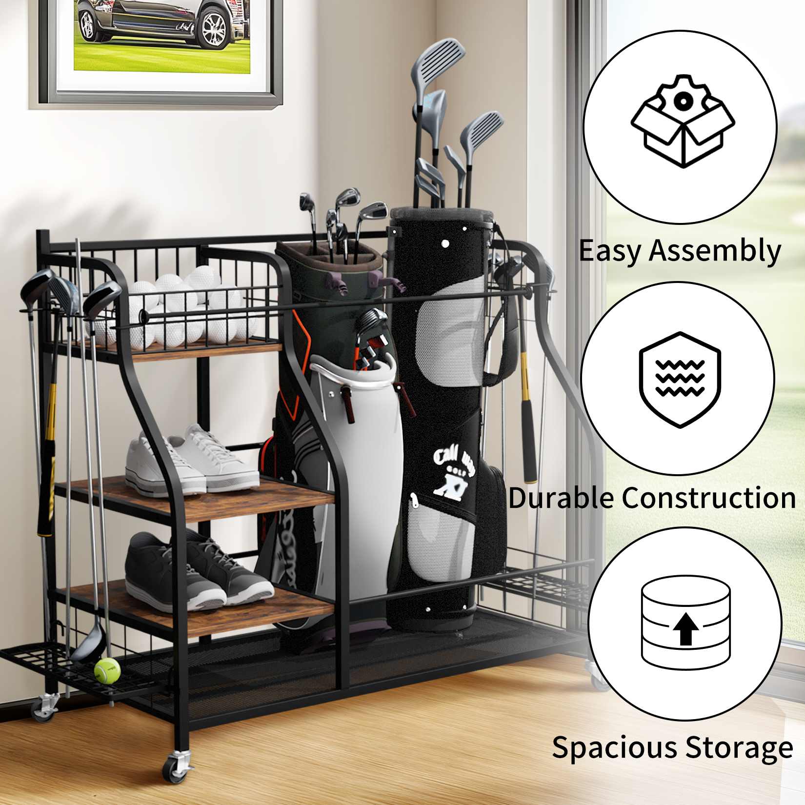 Multifunctional Rolling Golf B - Sports Equipment Types 评论和价格