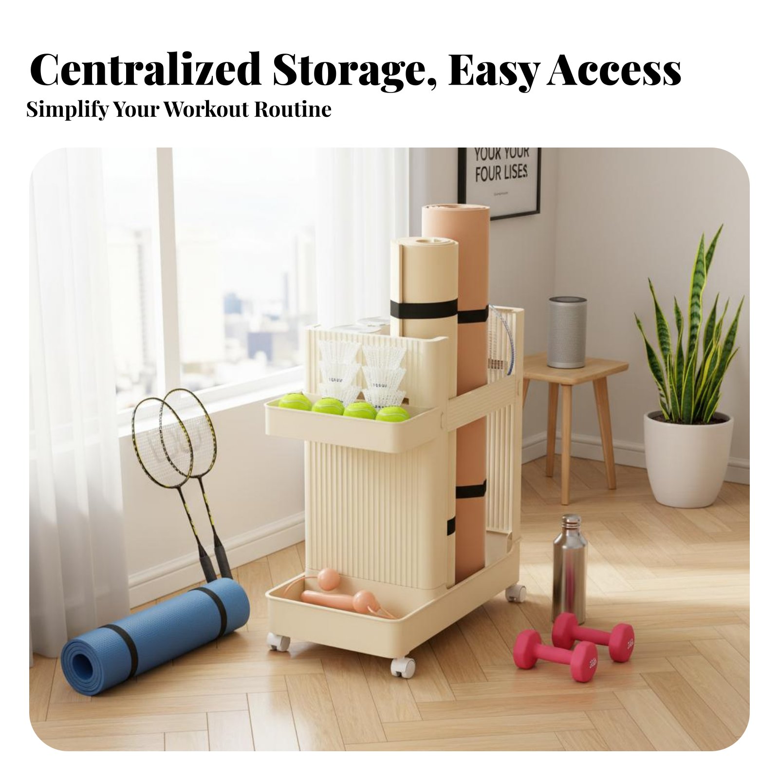 Sports Equipment Storage Cart  - Sports Equipment Cart 评论和价格