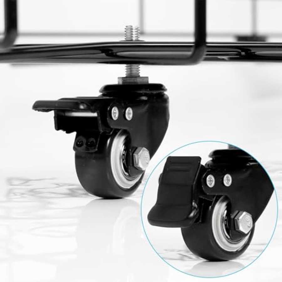 Heavy-Duty Folding Ball Cart w - Sports Equipment Cart 评论和价格