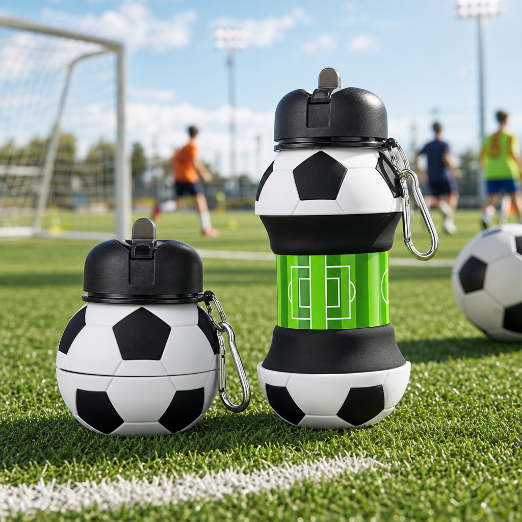 550ml Foldable Football Water  - Sports Equipment Types 评论和价格