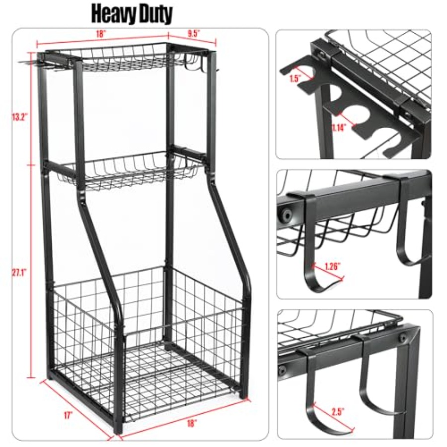 Sports Equipment Organizer for - Sports Equipment Cart 评论和价格