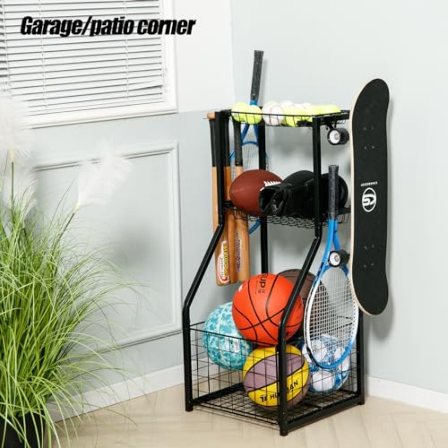 Sports Equipment Organizer for - Sports Equipment Cart 评论和价格